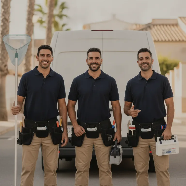 Mantenimiento de Piscinas equipo en Orihuela